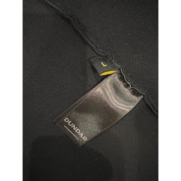 DUNDAS Cut Out Maxi Dress in Black SIZE L - Picture 10 of 11